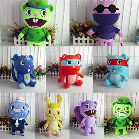- 10"-er tall "Regular/Safe" plushes (Cuddles, Handy and Flippy) can be found here :) CLICK FOR MORE: happytreefriends <strong>plush</strong> toys. . Htf plush